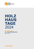 Cover of the conference proceedings Holz_Haus_Tage 2024.