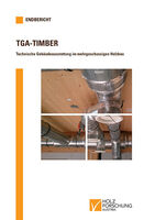 Cover of the final research report TGA-Timber.