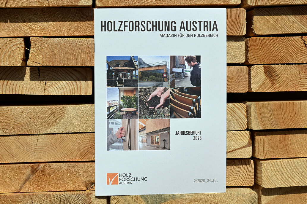 Annual Report 2025 of Holzforschung Austria.
