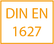 Logo DIN EN 1627